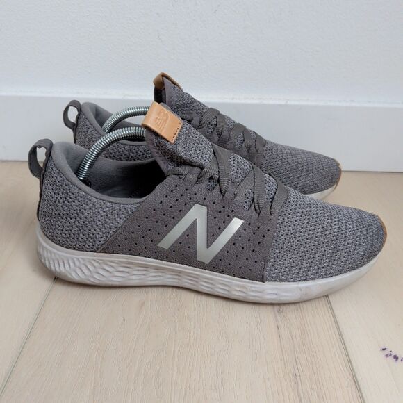 New Balance Fresh Foam Sport V1 Men 10.5 Gray Gum Shoes Sneakers Running MSPTLG1 - Picture 2 of 9